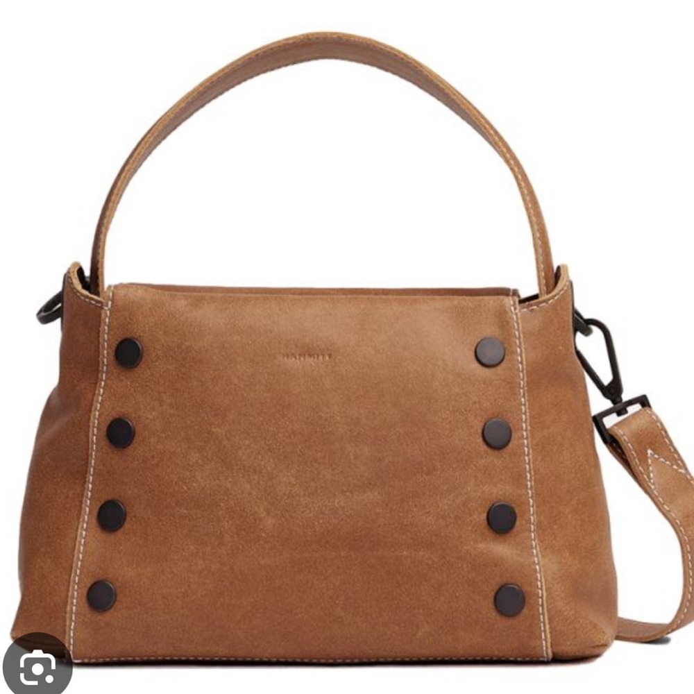 Hammitt Medium Bryant Tan Saddle Leather with Bronze Hardware